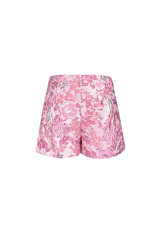 Jacquard floral short
