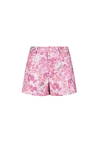 Jacquard floral short