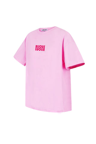 Bisous t-shirt pink