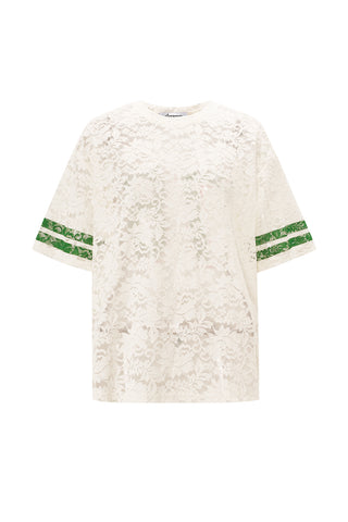 Lace jersey t-shirts