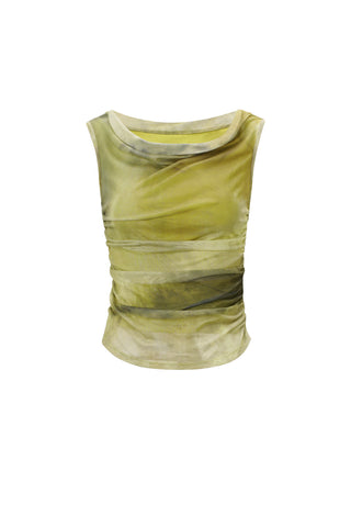 Sleeveless festival top