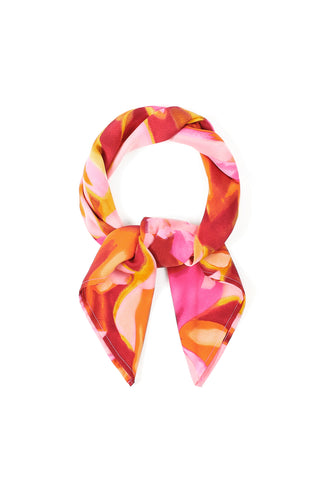 Summer sangria scarf