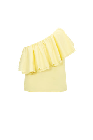 Sunset ruffle top