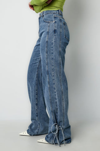 Strikjes jeans