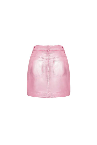 Metallic skirt