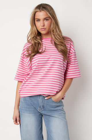 Striped mood t-shirt