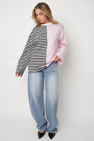 Sorbet stripe shirt