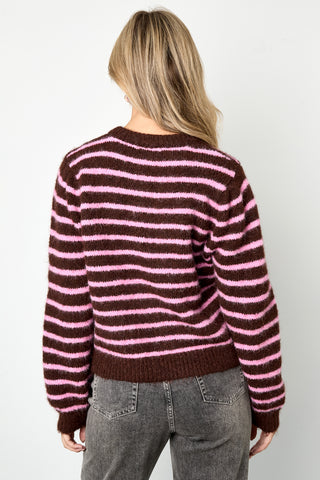 Sweet stripe cardigan