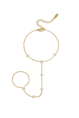 Golden touch hand chain 