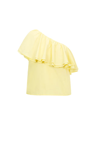 Sunset ruffle top