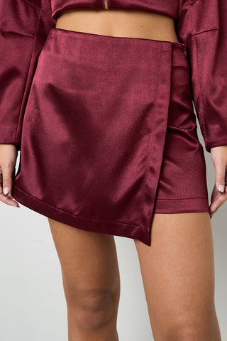 Sugar satin skort