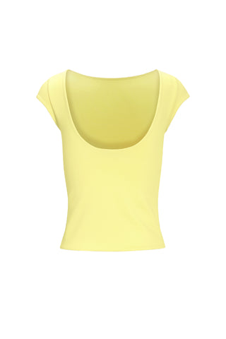 Basic shirt open back