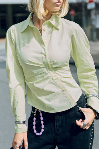 Asymmetrische blouse