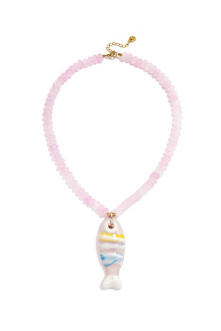 Lucky fish ketting