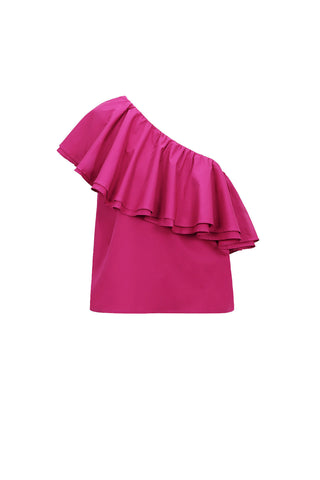 Sunset ruffle top