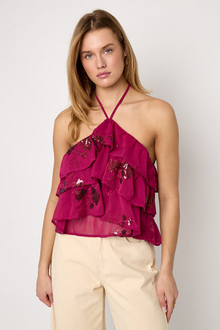 Exotic summer top