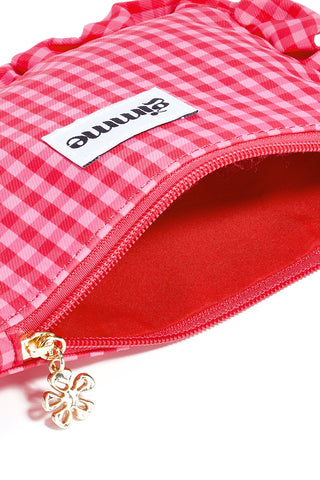 Retro rules make-up tas ruffles