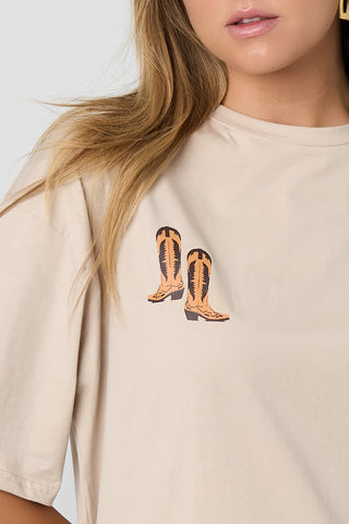 Cowboy boots t-shirt