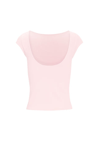 Basic shirt open back
