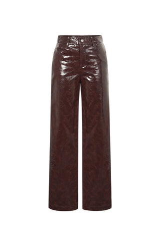 Feax leren broek