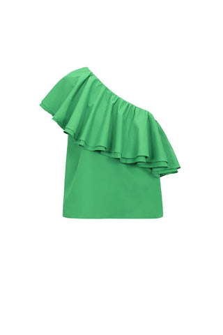 Sunset ruffle top