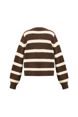 Candy stripe cardigan