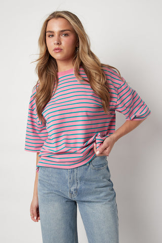 Sunny stripe t-shirt