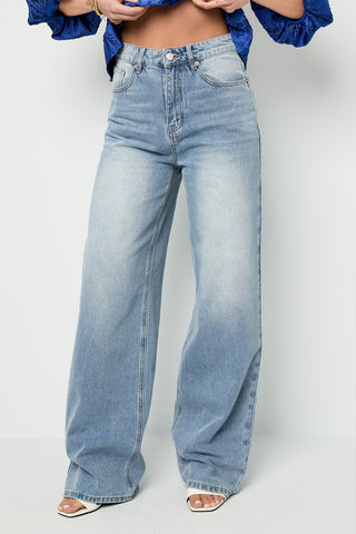 Iconic wide leg jeans