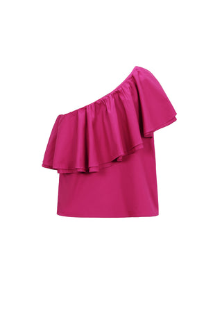 Sunset ruffle top