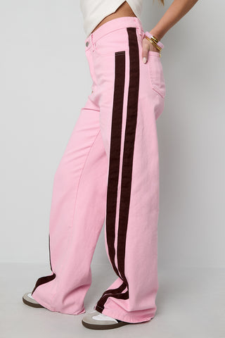 Island stripe jeans