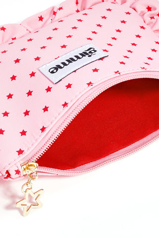 Star babe make-up bag ruffles