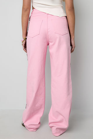 Island stripe jeans