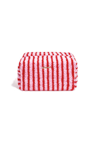 Make-up tasjes met strepen, eenvoudig, polyester, dagelijkse accessoires