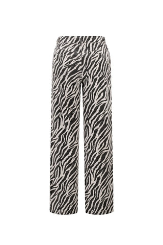 Zebra print pants