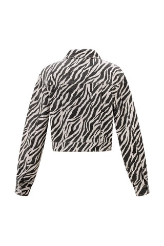 Zebra print jackets