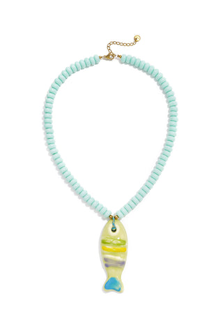 Lucky fish ketting