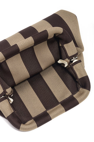 Crossbodytassen met strepen van polyester. Accessoires.