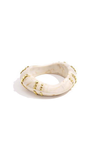 Rebel charm bangle