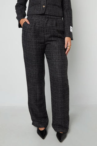 Chérie tweed broek