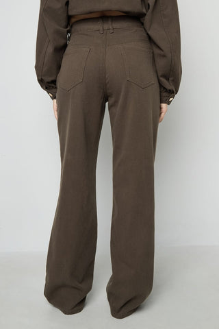 Brown crush jeans