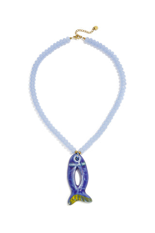 Lucky fish ketting