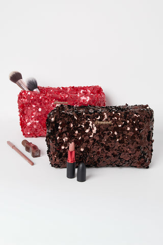Make-up tasjes, effen kleur, eenvoudig, polyester, dagelijkse accessoires