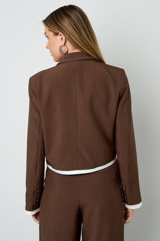 Blazer met studs