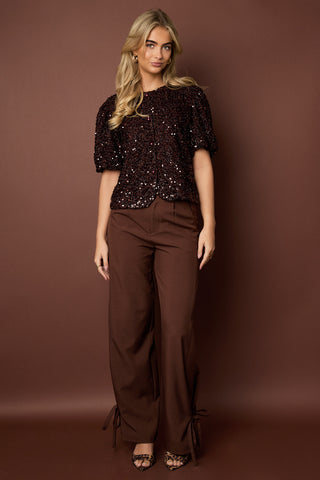 Midnight muse knopen top