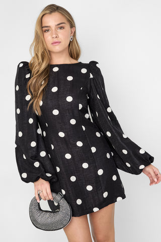 Dreamy polka dot jurk