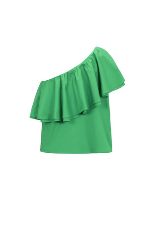 Sunset ruffle top