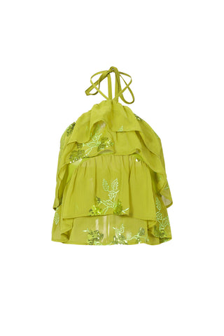 Exotic summer top