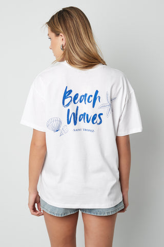 Beach waves t-shirt