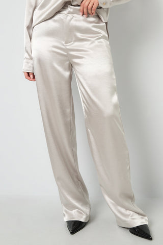 Vanilla satin broek