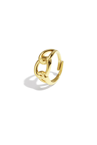 Twisted knot ring